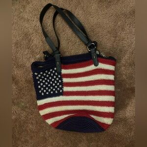 The Sak American Flag Bag Used